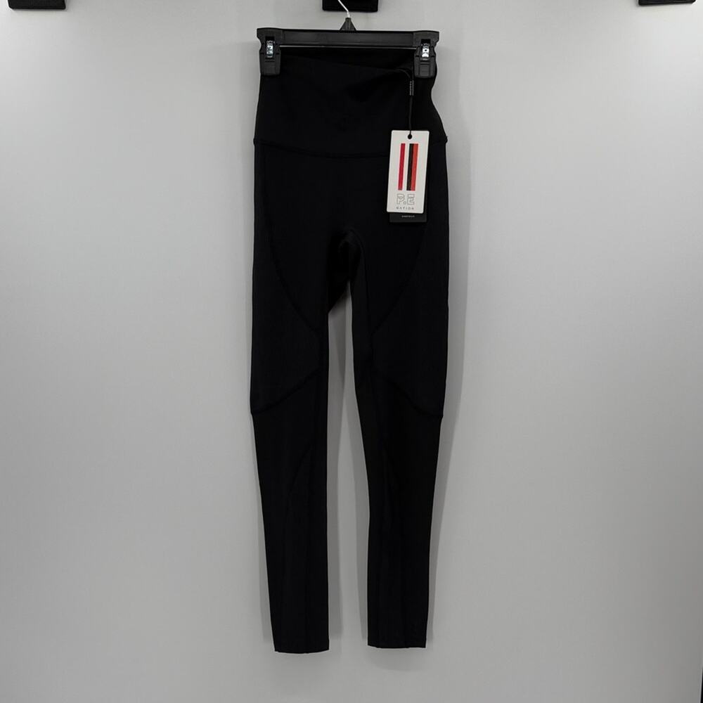 PE Nation Free Play Full Length Leggings - Black - XS - New with tags